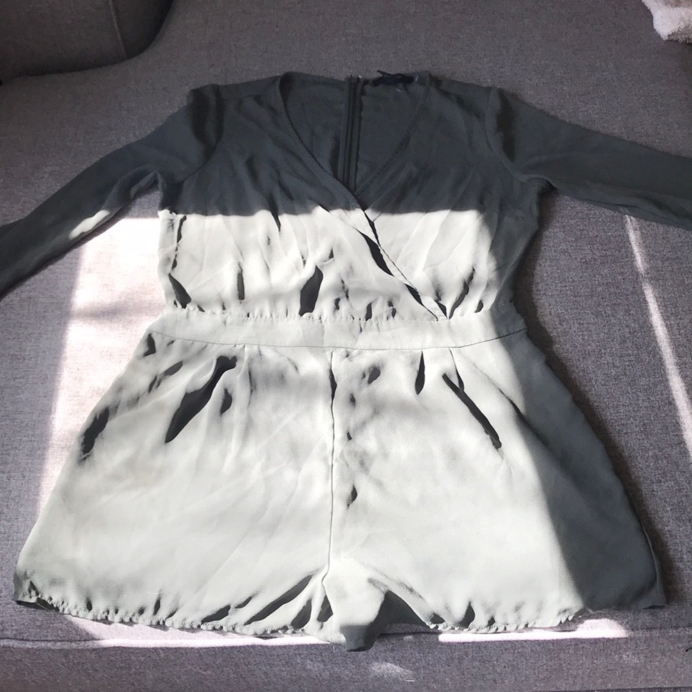 3/4 sleeve romper